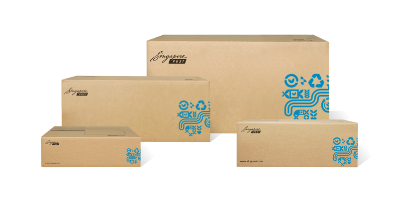 کارتن با سایز های مختلف