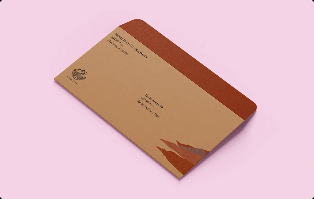 پاکت نامه اداری لایه باز