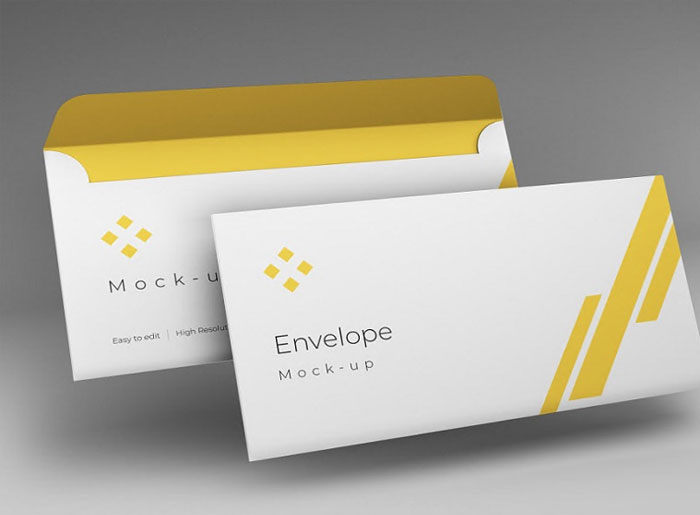 پشت پاکت اداری